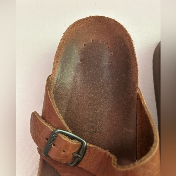 Women’s Brown Leather Mephisto Sandals Size 38 - Picture 2 of 12
